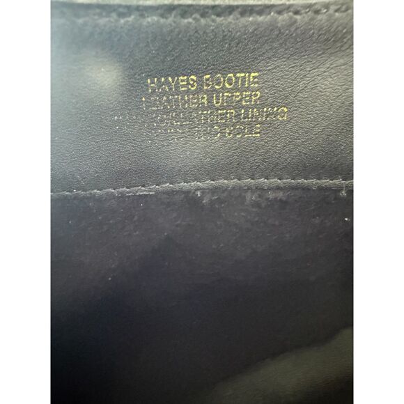 Kenneth Cole New York Hayes Diagonal Side Zip Ankle Bootie Black Size 9.5 - Picture 2 of 6